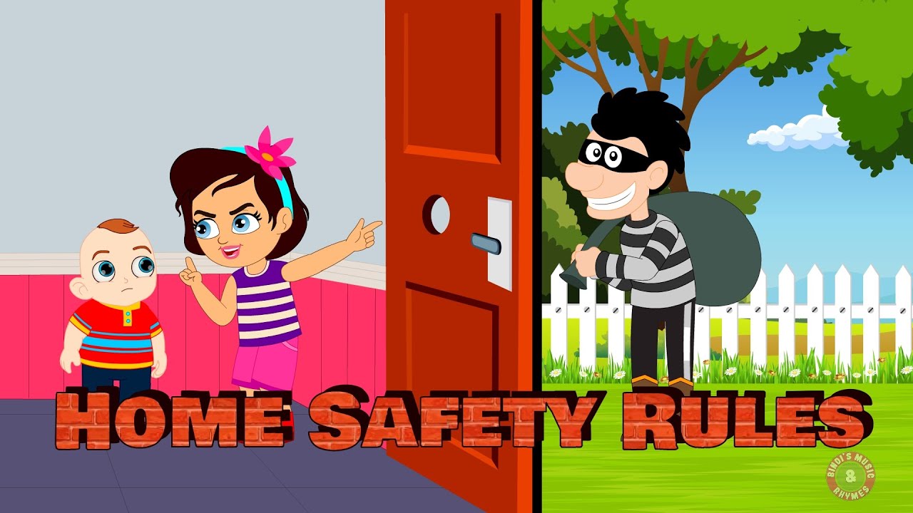 Home Safety Rules Song | Daily Safety Kids Song | Awareness Rhyme | Bindi's Music & Rhymes