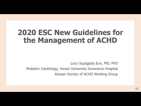 2021 0526 ESC Guidelines for the  Management of ACHD