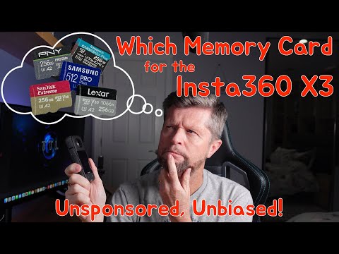 Which Memory Card for the Insta360 X3 - Unsponsored, Unbiased