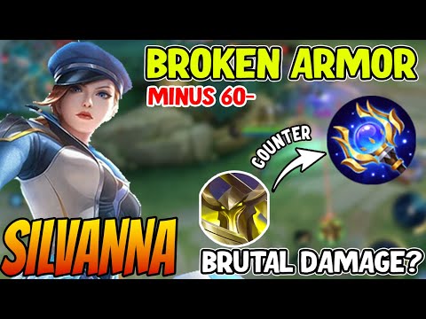 SILVANNA BROKEN ARMOR COUNTER FOR URANUS - Silvanna Best Build 2023 ~ MLBB