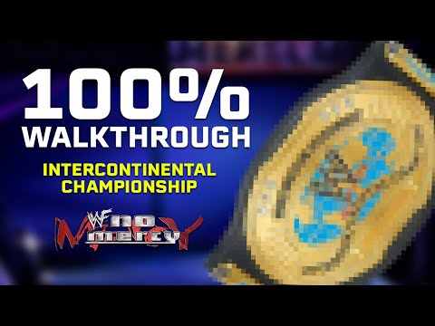 Intercontinental Championship 100% Walkthrough - Championship Mode | WWF No Mercy