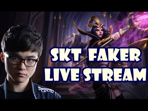 [ june 19,2016] SKT Faker leblanc vs viktor s6 live stream