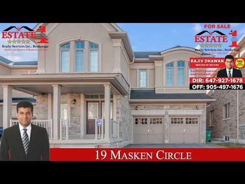 19 Masken Circle, Brampton-VIRTUAL TOUR