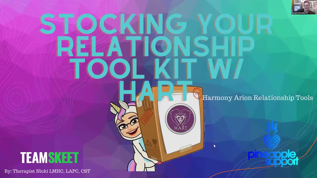 Stocking Your Relationship Tool Kit with HART