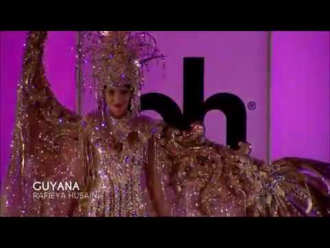 Miss Guyana, Rafieya Husain at the 66th Miss Universe Preliminary