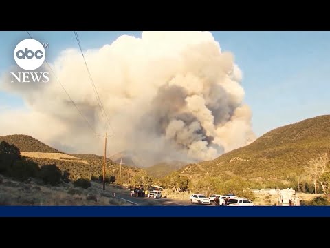 Fast-moving wildfires growing across Utah forcing evacuations
