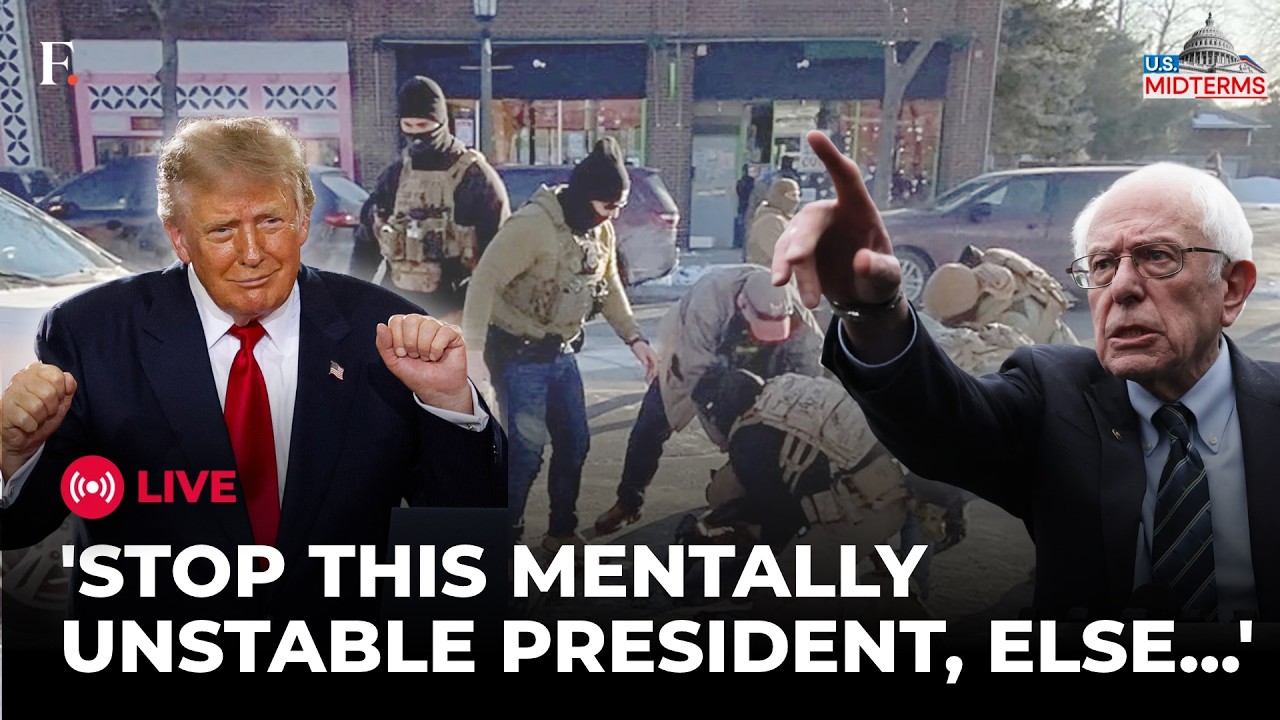 US Midterms Countdown LIVE: ‘If You Don't Stop Trump...’: Bernie Sanders Jabs ICE After New 'Attack'