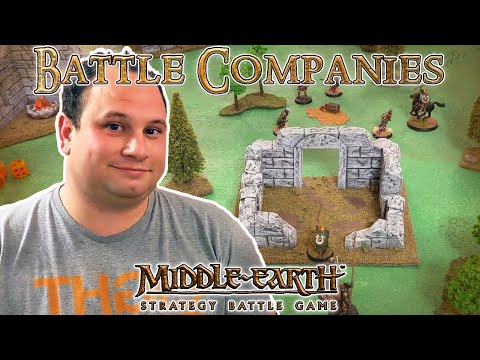 Uruk-Hai vs Rohan , Battle Companies narrative campaign MESBG - Episode 5