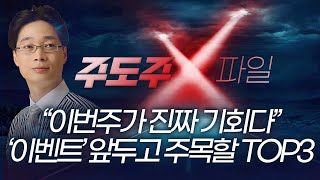 “이번주가 진짜 기회다” ‘초대형 이벤트’ 앞두고 주목할 유망주 TOP3  |  홀짝박사 '주도주 X파일' 251208