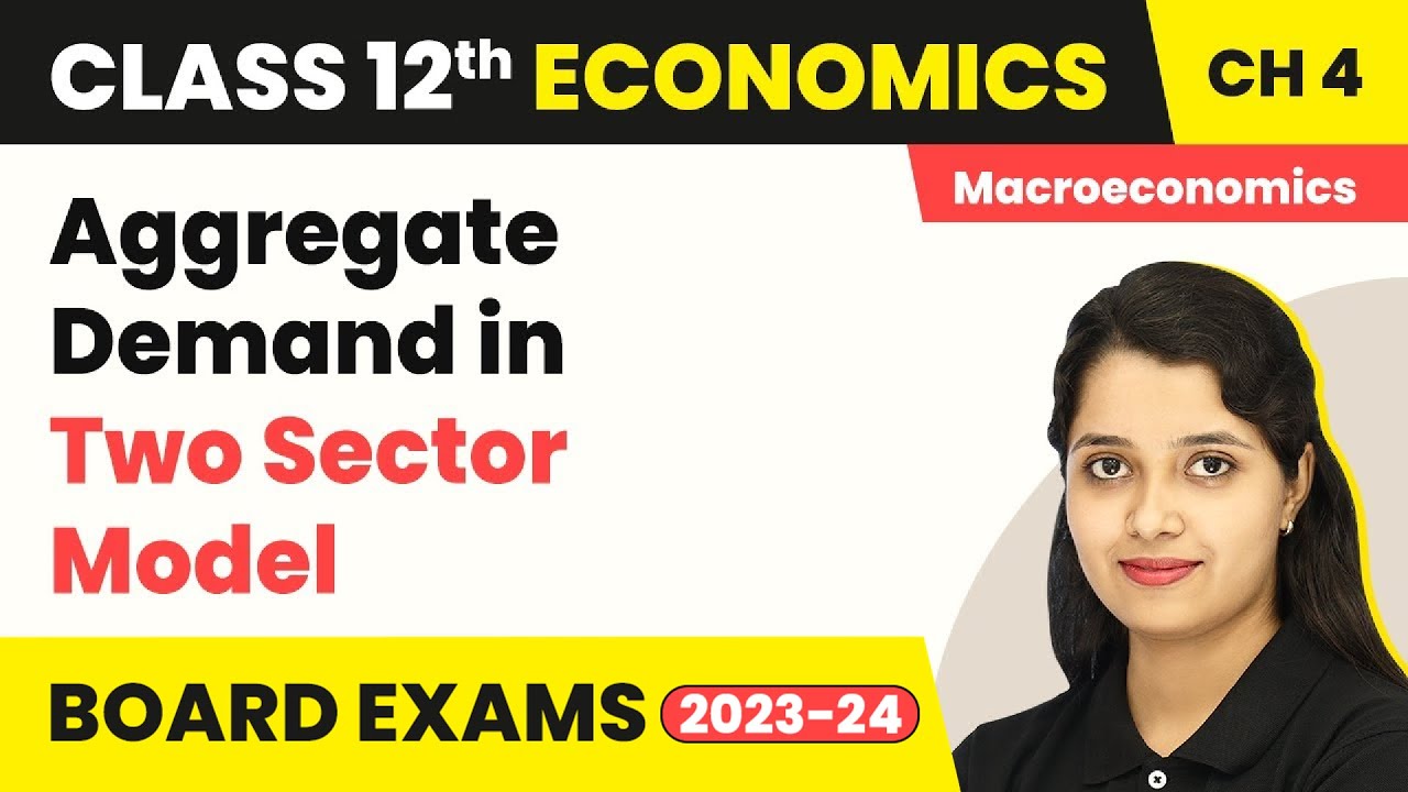 Class 12 Macroeconomics Chapter 4 | Aggregate Demand in Two Sector Model 2022-23