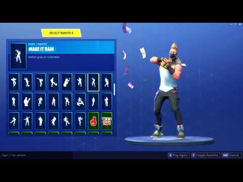 All fortnite dances but they are in reverse