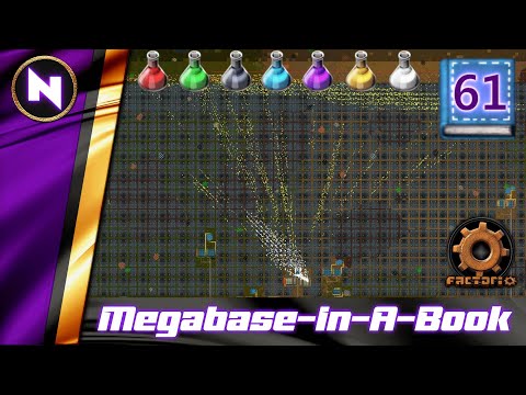 Northern Expansion and Clean Up | #61 | Factorio Megabase-In-A-Book Lets Play