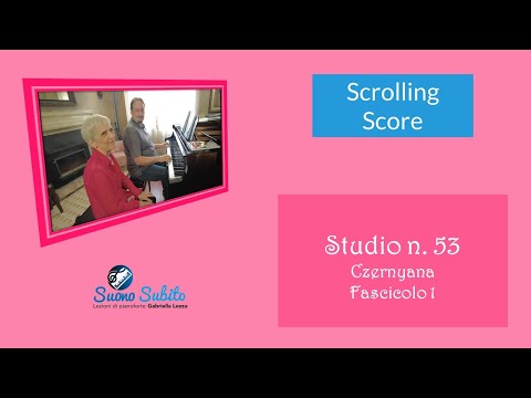 Czernyana Fascicolo 1 - Studio n. 53
