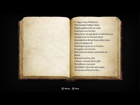 [BG3 Baldur's Gate 3] The Elfsong Tavern Song