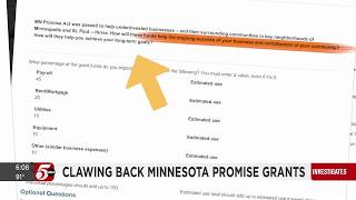 State claws back grant money in $100 million Promise Act program after reporting from 5 INVESTIGATES