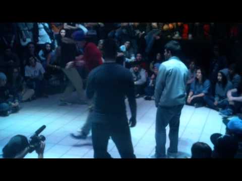 Juste Debout Poland 2012 popping final. Sheva (RFP) Polskee Hitman (IP) vs Baba Zula