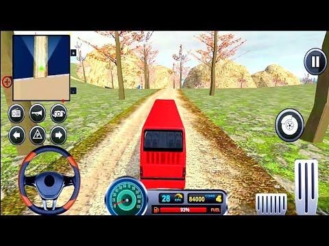 Uphill Offroad Bus Driving Simulator - Android Gameplay