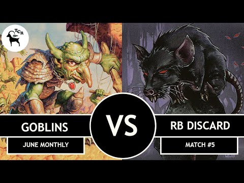 Goblins vs RB Discard - Premodern Monthly Open June 2021 Match #5