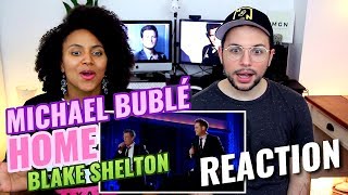 Michael Buble &amp; Blake Shelton - Home | Live 2008 | REACTION