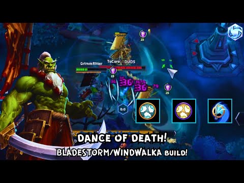 BLADESTORM HUGE DAMAGE! - Samuro Gameplay - Heroes of the Storm