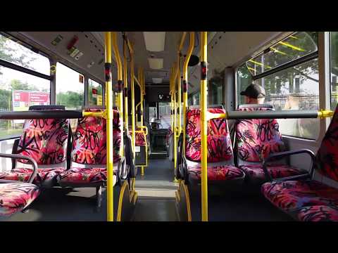 Mitfahrt im Mercedes-Benz O405N2 (ex Essener Verkehrs-AG, EVAG) von Schniering in Minden