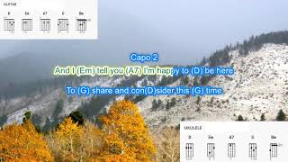 Starwood in Aspen (Capo 2)  by John Denver play along with scrolling guitar chords and lyrics