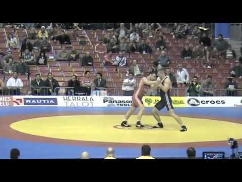 Aslanbek Khushtov (RUS) - Andrzej Deberny (POL) European Championships, Tampere 2008