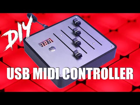Build a Programmable USB Midi Controller - FADR-4
