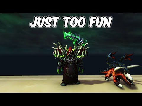 JUST TOO FUN - Affliction Warlock PvP - WoW Shadowlands 9.0.2