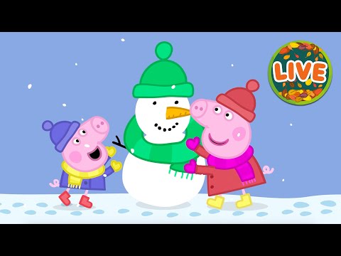 ❄️ Peppa Pig’s BIG Christmas Adventures LIVE! 🎁🎄| English Full Episodes | Holiday & Travel Days Out