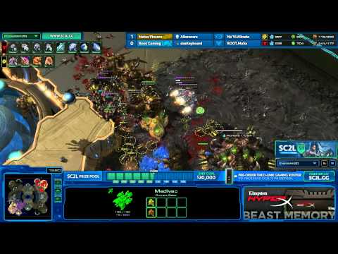 SC2L Week 2 - ROOTGaming vs Na'Vi - G2