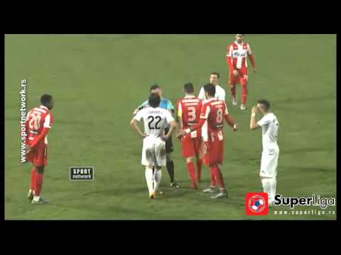 Super liga 2015/16: 20.Kolo: Čukarički - Crvena zvezda 2:7 (2:3)
