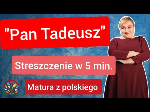 Pan Tadeusz - a summary of the reading in 9 minutes