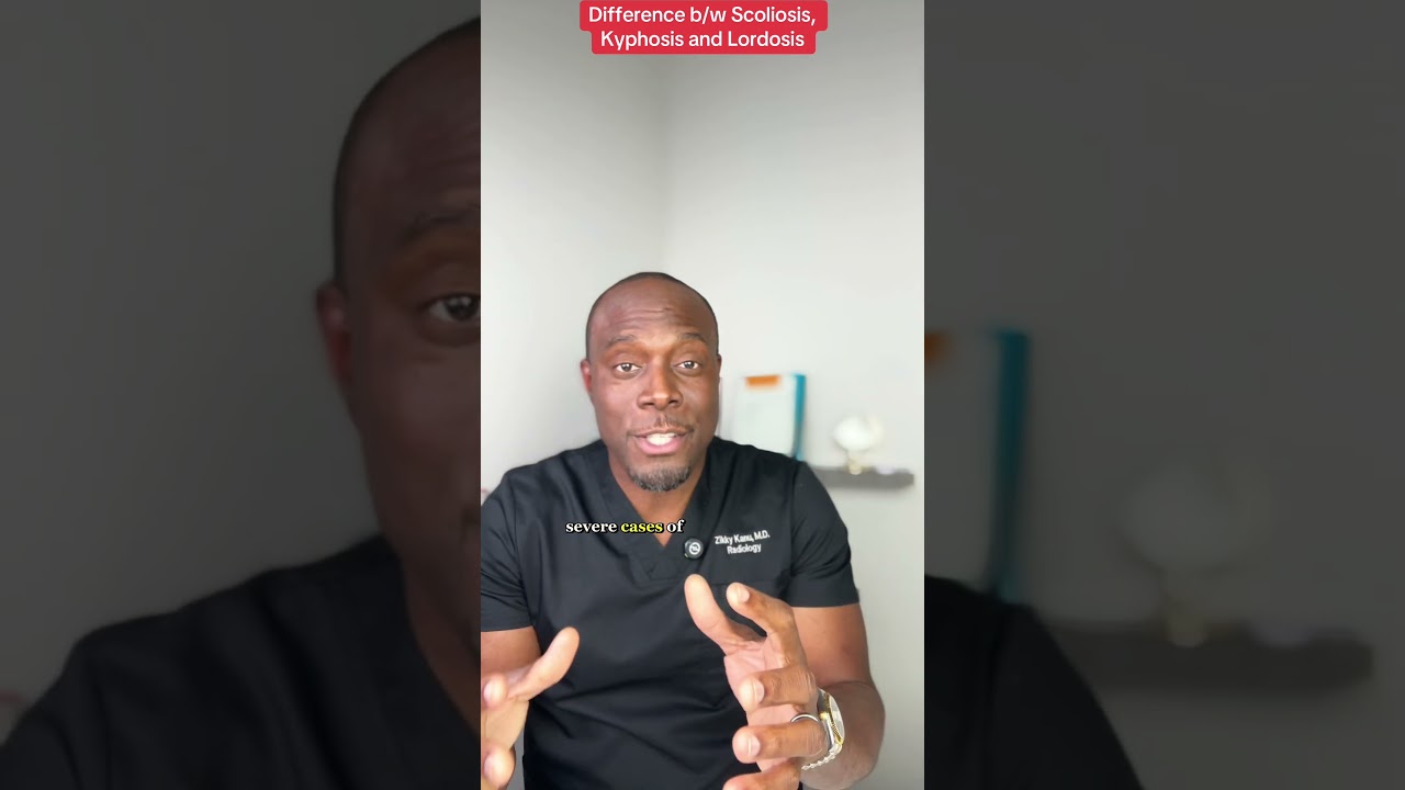 Scoliosis, Kyphosis and Lordosis: What’s The Difference?