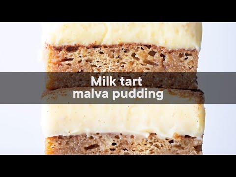 Milk tart malva pudding recipe | Delightful Treat | WW TASTE