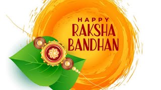 Happy Raksha Bandhan//love you my sweet sister//God bless you🌺//******