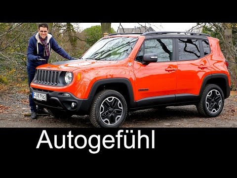 All-new Jeep Renegade FULL REVIEW test driven 2016 neuer SUV - Autogefühl