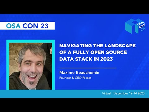 Navigating the Landscape of a Fully Open Source Data Stack in 2023