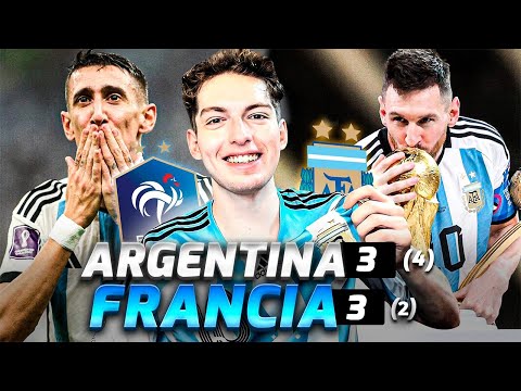 ARGENTINA 3 (4) FRANCIA 3 (2) - SOMOS CAMPEONES DEL MUNDO