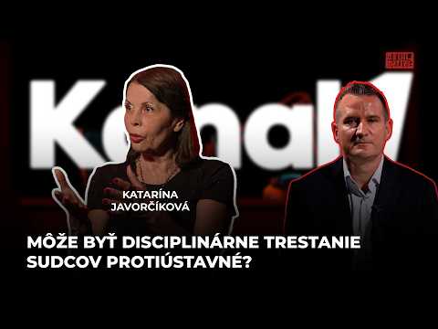 Môže byť disciplinárne trestanie sudcov protiústavné? | Katarína Javorčíková, emeritná sudkyňa