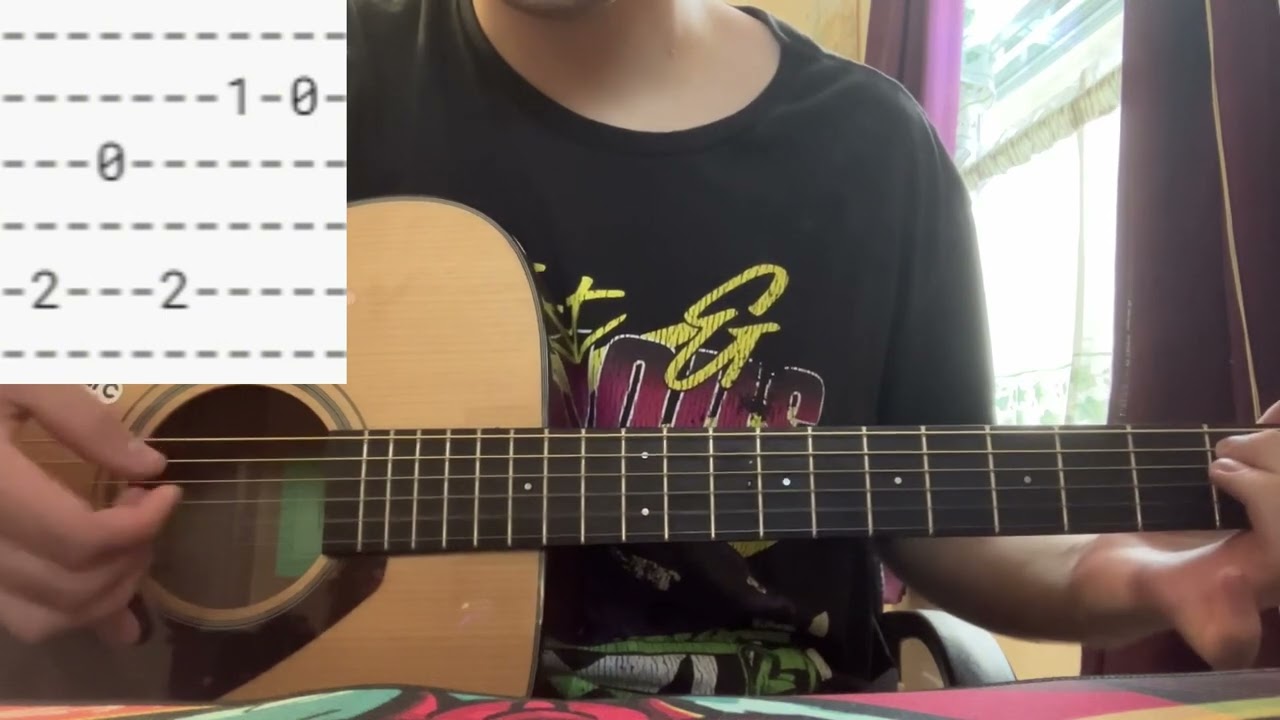 Mourn-vs self intro guitar tutorial (w/ tabs)