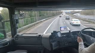 Cabin View Driving Scania HGV CLASS 1 - 4K