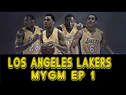 NBA2K16 Lakers MyGM #1 The Creation