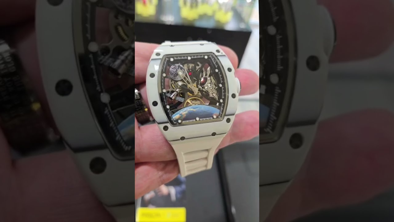 Invicta S1 Rally Interstellar Automatic Men's Watch w/ Skeleton Dial - 41mm, White (49012)