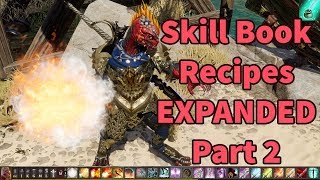 Skill Book Recipes Expanded Part 2