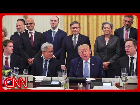Trump & AI execs sign 'morally binding' commitment after summit