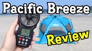 Pacific Breeze Easy Setup Beach Tent Deluxe XL | REVIEW VIDEO