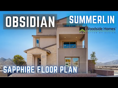 Sapphire at Obsidian by Woodside Homes | Redpoint Square | Summerlin, Las Vegas | $529,990 | 1,355ft