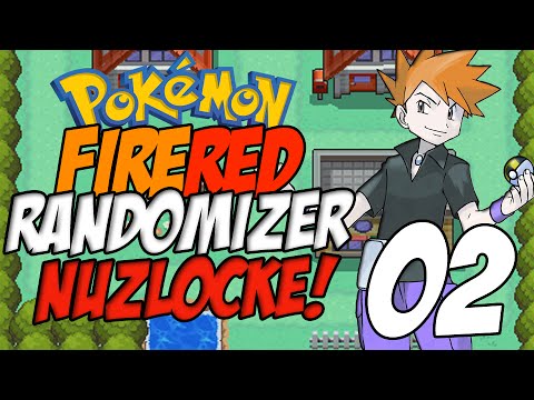 Pokemon Fire Red Randomizer Nuzlocke - Part 2 w/ UnitedGamer101