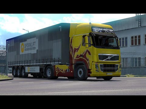 VOLVO FH16 CLASSIC 750 - USED PACKAGING TRANSPORT - EURO TRUCK SIMULATOR 2